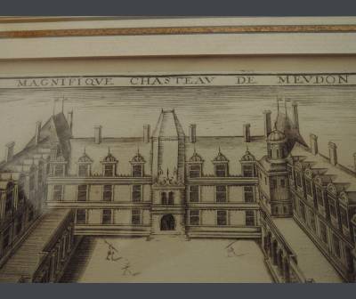 The magnificent Chateau de MEUDON. Period XVIII
