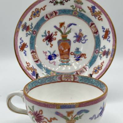 English Porcelain Tea Set, Mainly Minton