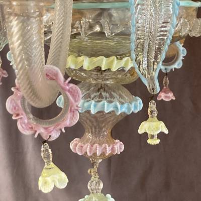 Venetian Murano Glass Chandelier