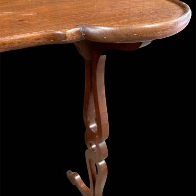 Mahogany Kidney Table. Louis XVI Style
