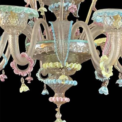 Venetian Murano Glass Chandelier