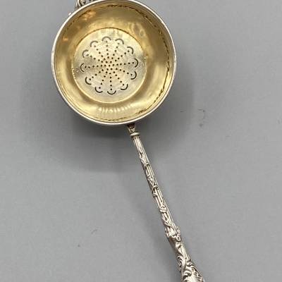 Silver tea pass. XIXth century