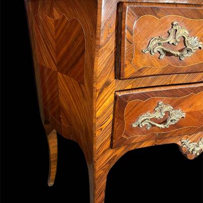 Small Jumping Chest of Drawers Louis XV Era