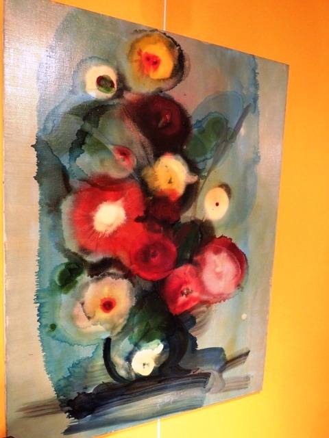 « Nature morte au bouquet de fleurs » par ARCHIGUILLE