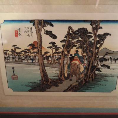 Ensemble De Dix Estampes Japonaises, d'Après Andô Hiroshige