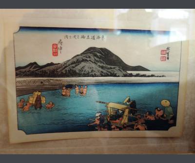 Ensemble De Dix Estampes Japonaises, d'Après Andô Hiroshige