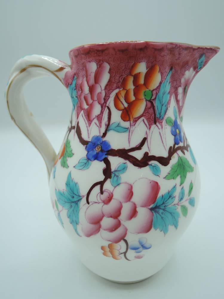 Minton. English Porcelain Milk Jug Or Creamer. +XIXth Century Period