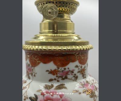 Paire De Lampes En Porcelaine Chinoise. +Epoque XIXè Siècle