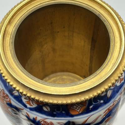 Pair Of Imari Porcelain Vases.+ Japan XIXth Century