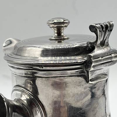 Solid Silver Marabout Jug. Paris 1768
