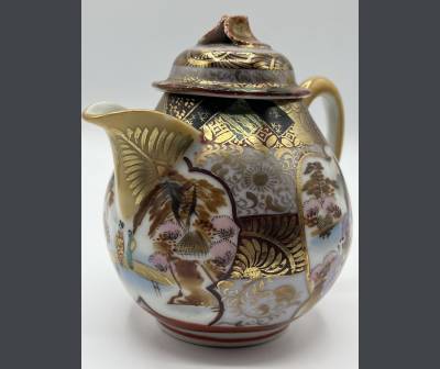 Japanese Porcelain Tea Set (Kutani?) XIXth Period