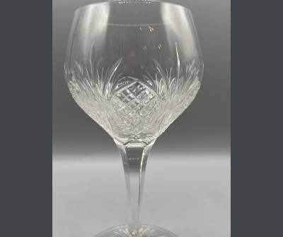 Series Of Ten Bohemian Crystal Water Glasses