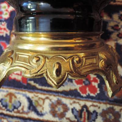 Pair Of Porcelain Lamps. Napoleon III Period