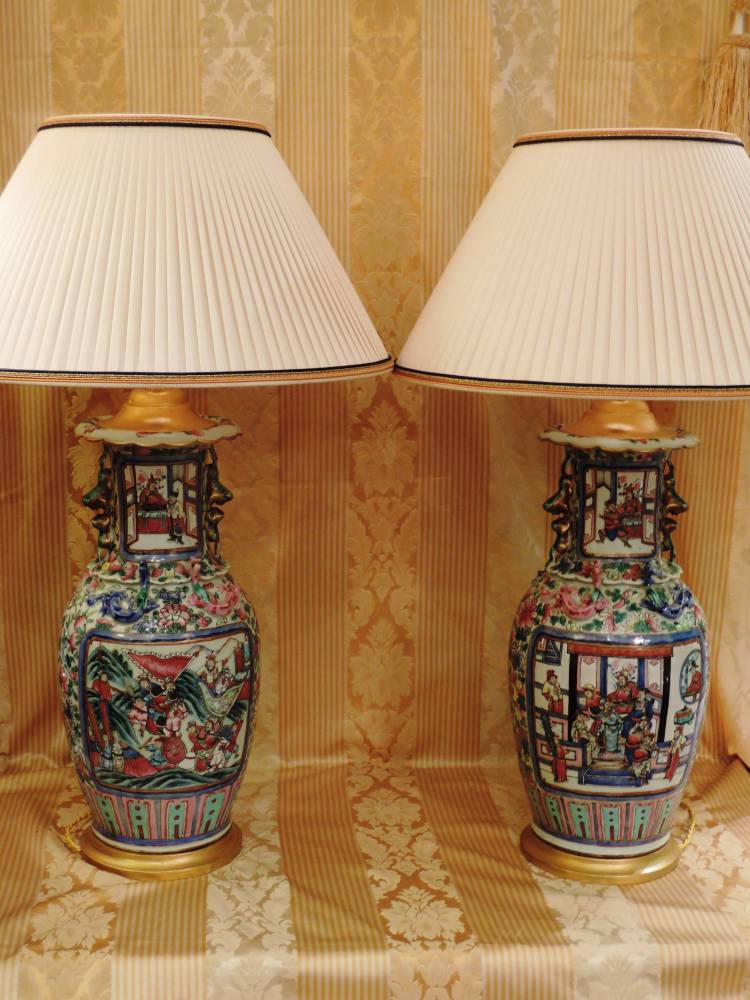 of antique Chinese lamps-en